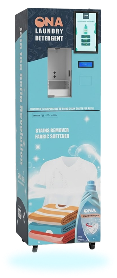 ONA laundry detergent refill station