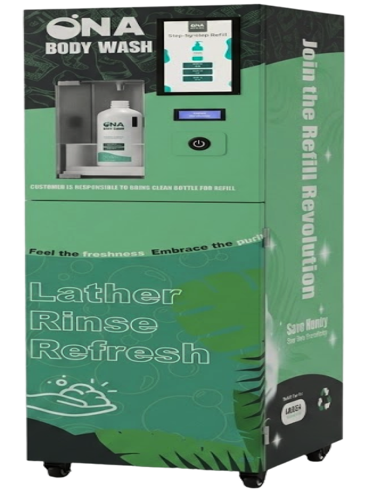ONA body wash refill station
