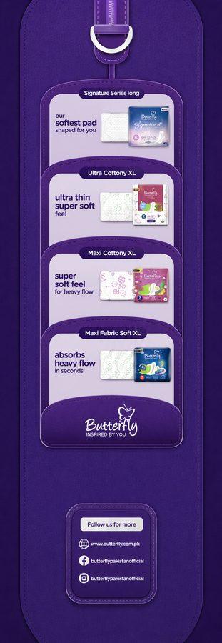Davaam station dispensing panel with the four Butterfly product rows