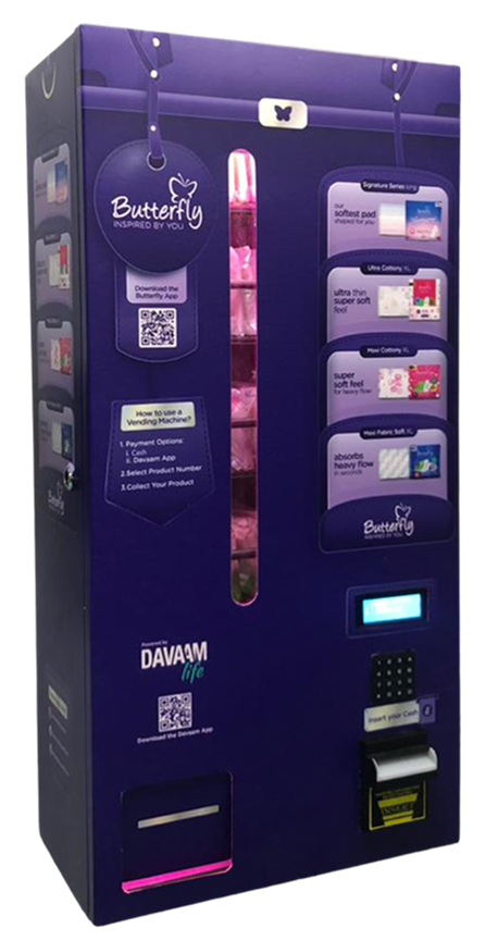 Davaam menstrual hygiene station