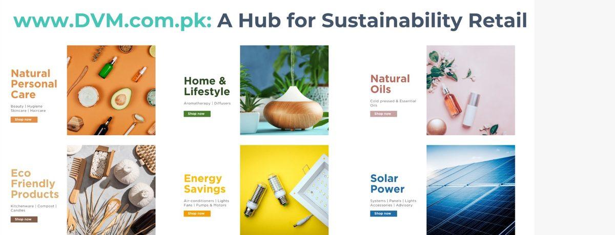 The DVM.com.pk sustainability retail hub